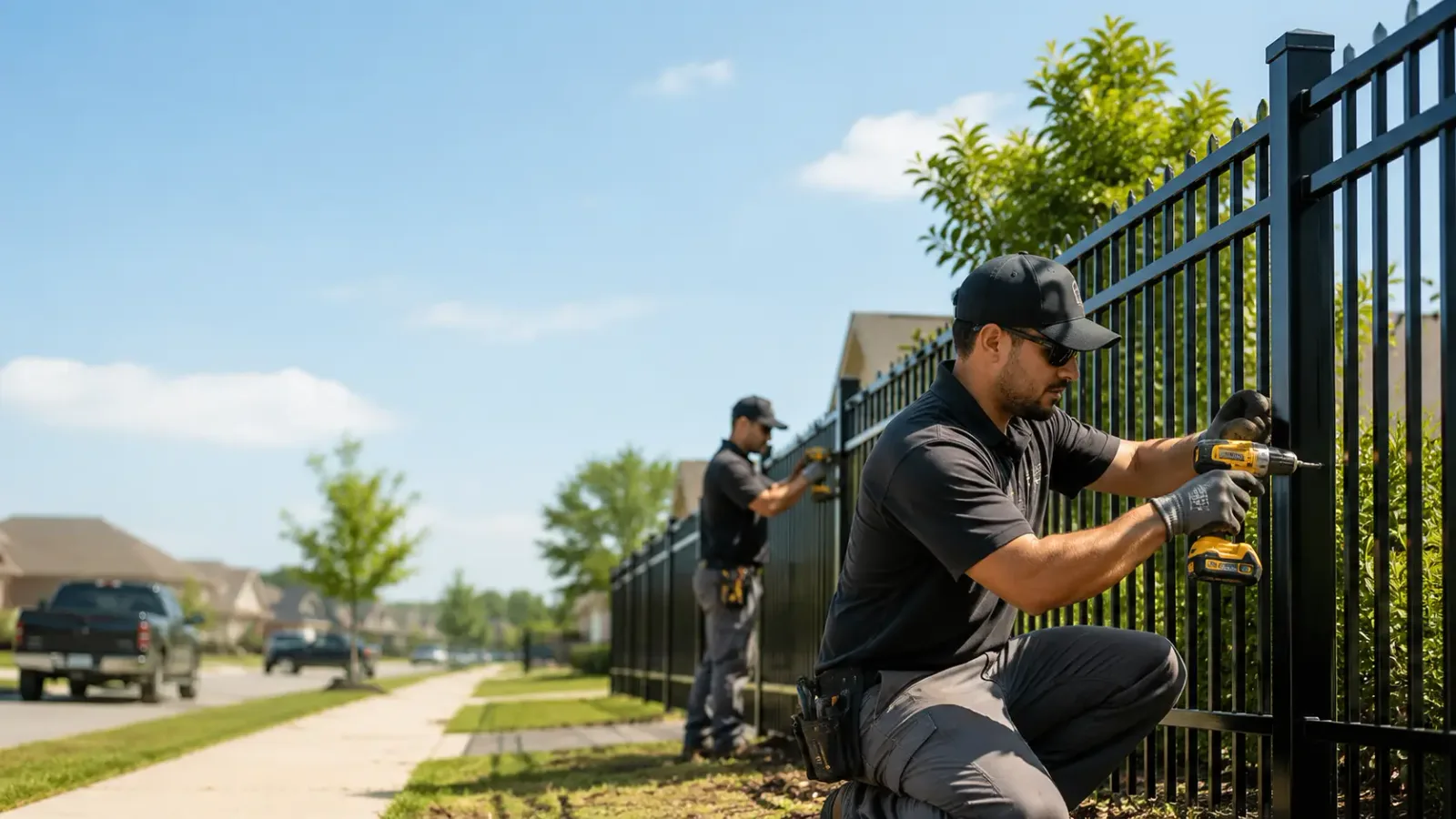 Metal Fence Installation in Woodbine, MD
